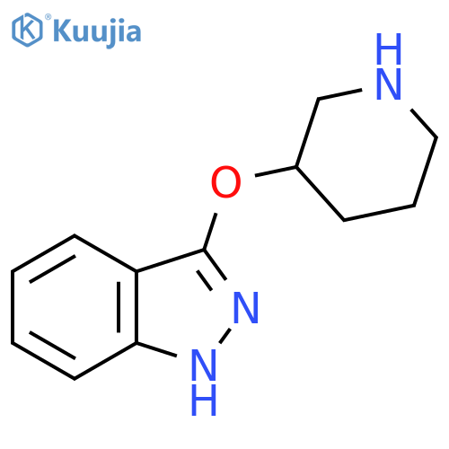 3-(piperidin-3-yloxy)-1H-indazole structure