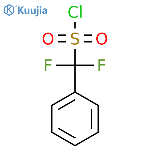 Difluoro(phenyl)methanesulfonyl chloride structure