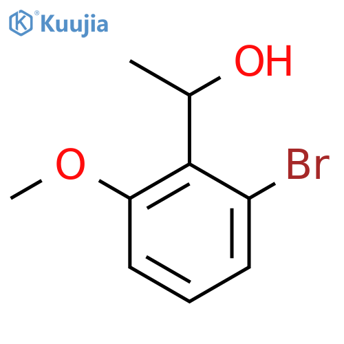 1-(2-Bromo-6-methoxyphenyl)ethanol structure