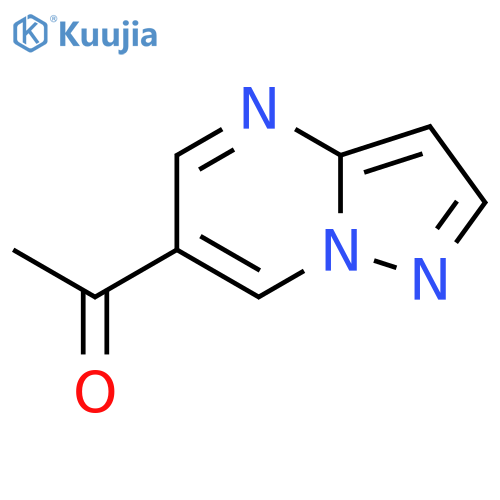 1-{pyrazolo1,5-apyrimidin-6-yl}ethan-1-one structure