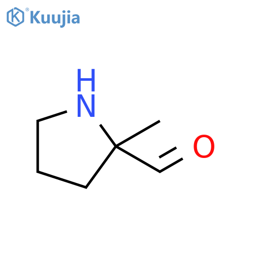 2-Pyrrolidinecarboxaldehyde, 2-methyl- structure