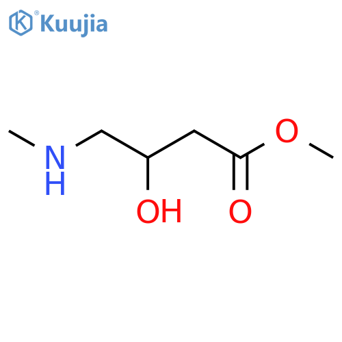 Methyl 3-hydroxy-4-(methylamino)butanoate structure