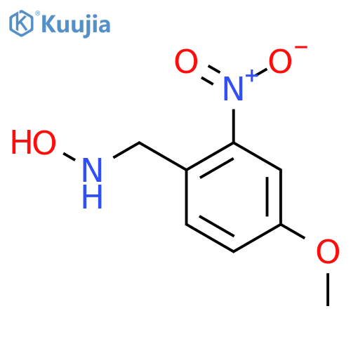 N-(4-methoxy-2-nitrophenyl)methylhydroxylamine structure