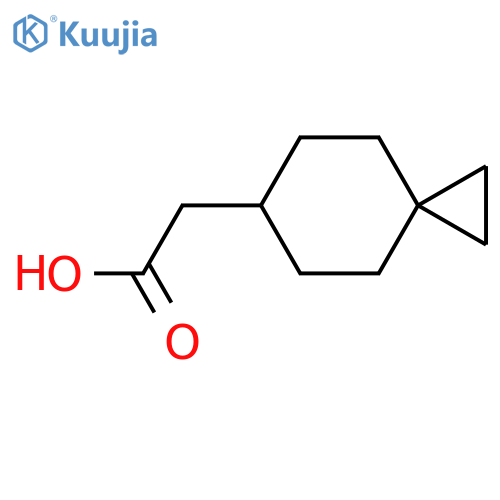 2-{spiro2.5octan-6-yl}acetic acid structure