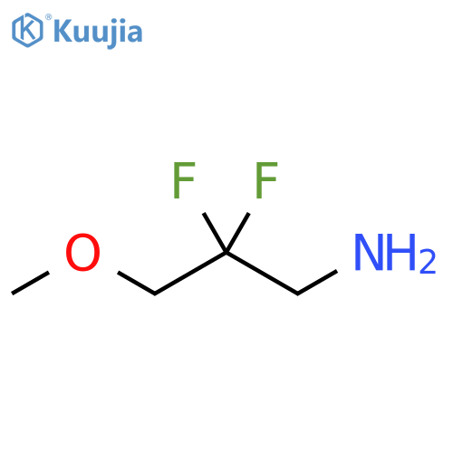 2,2-difluoro-3-methoxypropan-1-amine structure