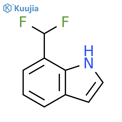 7-(Difluoromethyl)indole structure