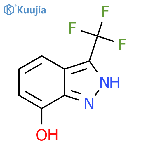 3-(Trifluoromethyl)-1H-indazol-7-ol structure