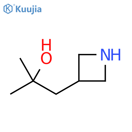 3-Azetidineethanol, α,α-dimethyl- structure