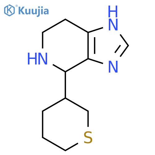 4-(thian-3-yl)-3H,4H,5H,6H,7H-imidazo4,5-cpyridine structure