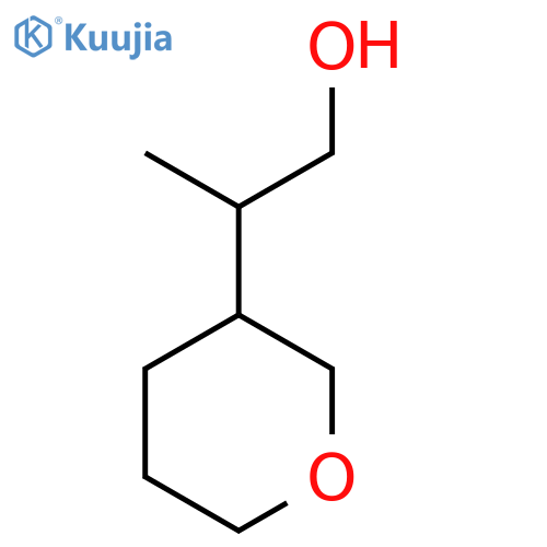 2-(Oxan-3-yl)propan-1-ol structure