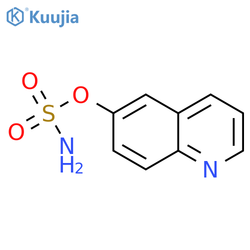 quinolin-6-yl sulfamate structure