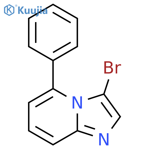 3-Bromo-5-phenylimidazo[1,2-a]pyridine structure