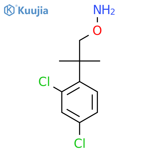 O-2-(2,4-dichlorophenyl)-2-methylpropylhydroxylamine structure
