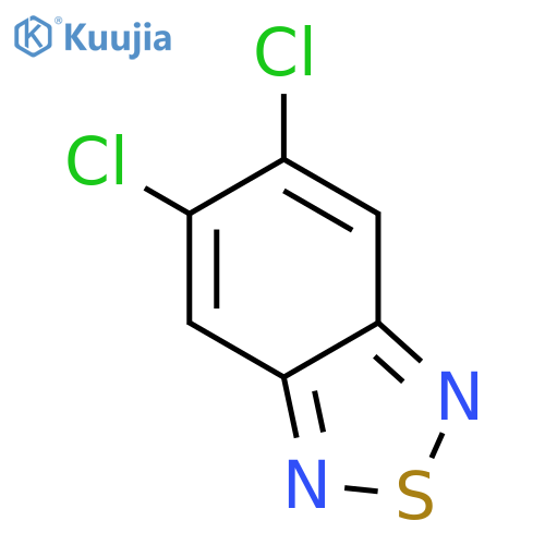 5,6-Dichloro-2,1,3-benzothiadiazole structure