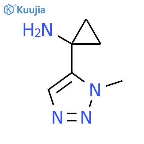 1-(1-methyl-1H-1,2,3-triazol-5-yl)cyclopropan-1-amine structure