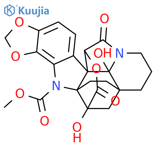 2,21-Cycloaspidofractinine-1,3-dicarboxylic acid, 3,11,19-trihydroxy-16,17-[methylenebis(oxy)]-10-oxo-, 3,11-lactone, 1-methyl ester, (2α,3α,5α,11β,12S,19α)- structure