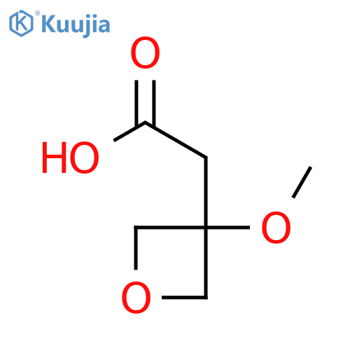 2-(3-methoxyoxetan-3-yl)acetic acid structure