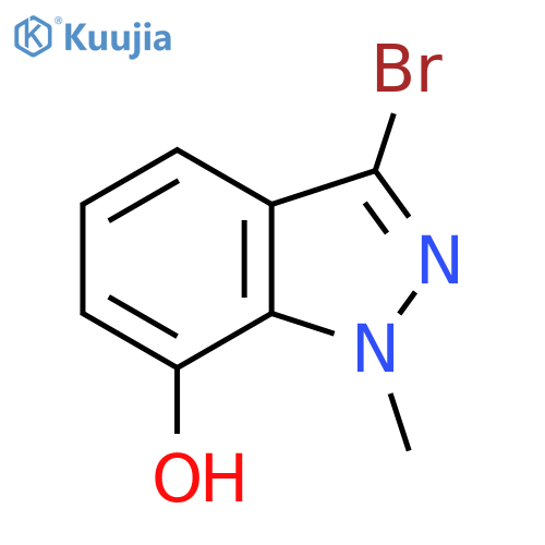 1H-Indazol-7-ol, 3-bromo-1-methyl- structure