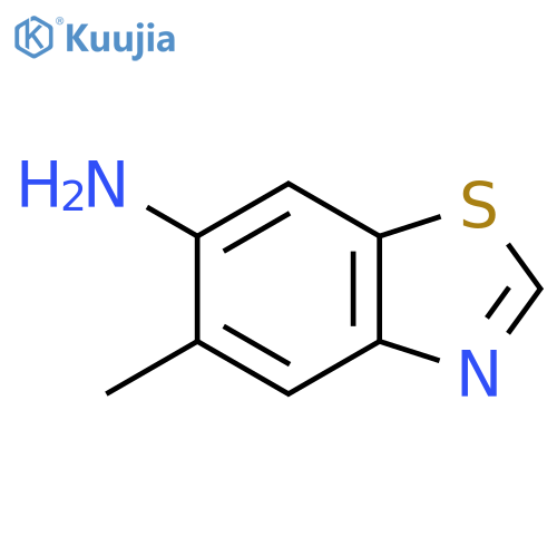 5-Methylbenzo[d]thiazol-6-amine structure