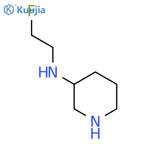 N-(2-fluoroethyl)piperidin-3-amine structure