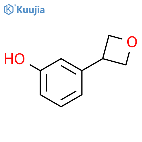 Phenol, 3-(3-oxetanyl)- structure
