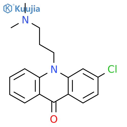 3-Chloro-10-3-(dimethylamino)propyl-9(10H)-Acridinone structure