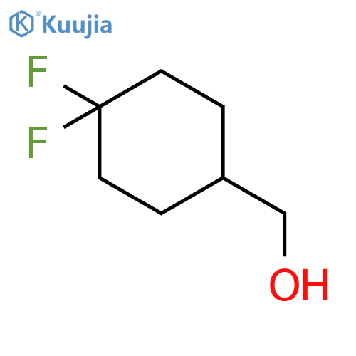 (4,4-Difluorocyclohexyl)methanol structure