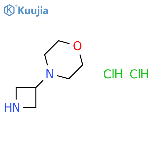 4-(Azetidin-3-yl)morpholine dihydrochloride structure