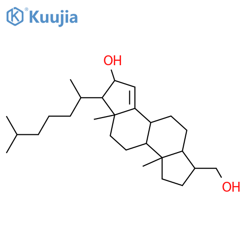3-Hydroxymethyl-A-norcholest-14-en-16-ol; (3β,5α,16α)-form structure