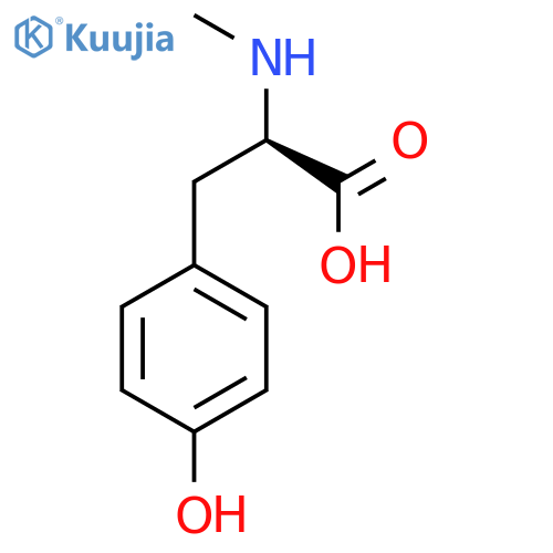 D-Tyrosine,N-methyl- structure
