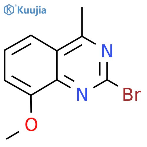 2-Bromo-8-methoxy-4-methylquinazoline structure
