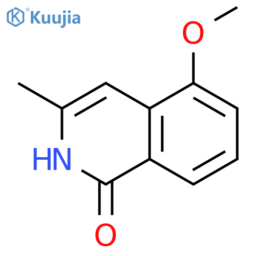 1(2H)-Isoquinolinone, 5-methoxy-3-methyl- structure