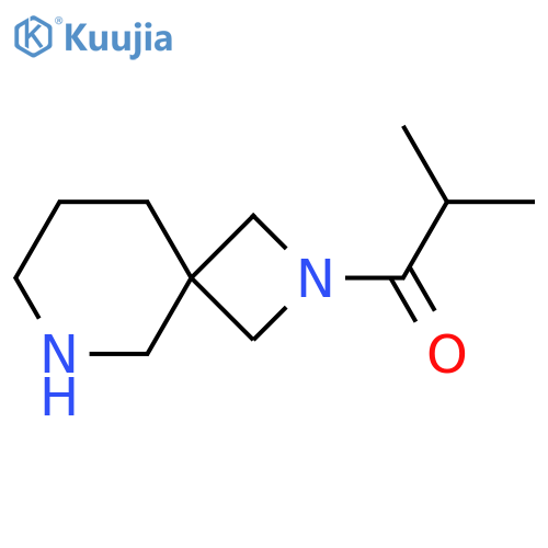 1-Propanone, 1-(2,6-diazaspiro[3.5]non-2-yl)-2-methyl- structure
