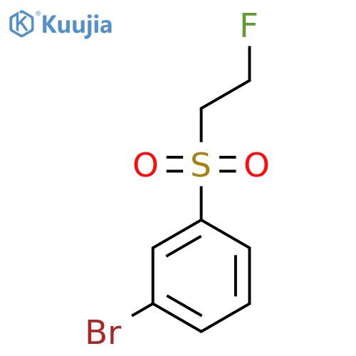 1-Bromo-3-(2-fluoroethylsulfonyl)benzene structure