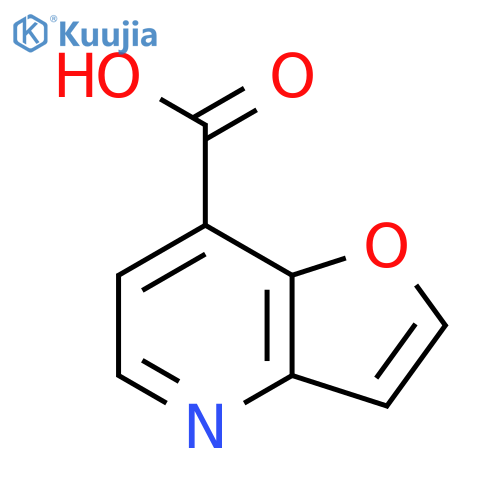 Furo[3,2-b]pyridine-7-carboxylic acid structure