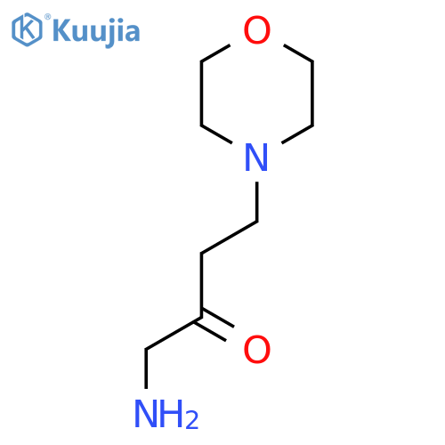 1-amino-4-(morpholin-4-yl)butan-2-one structure