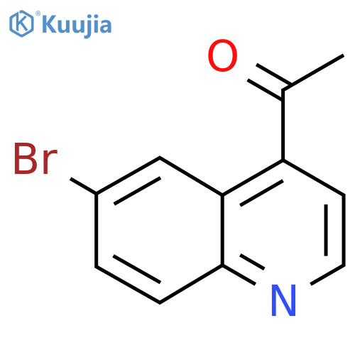 1-(6-Bromoquinolin-4-yl)ethanone structure