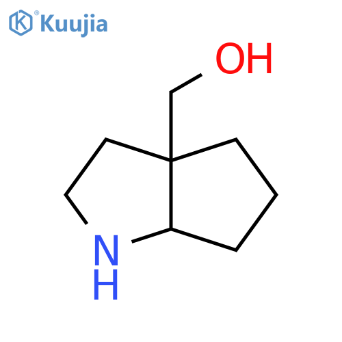 {octahydrocyclopentabpyrrol-3a-yl}methanol structure
