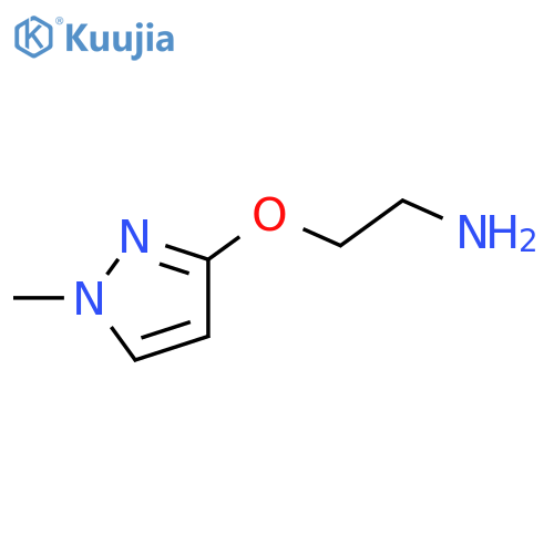2-[(1-methyl-1H-pyrazol-3-yl)oxy]ethan-1-amine structure