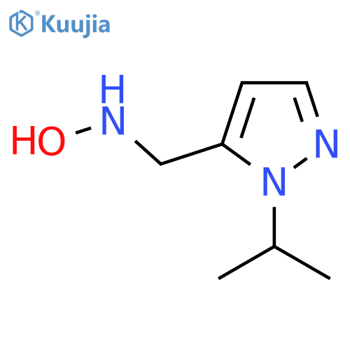 N-{1-(propan-2-yl)-1H-pyrazol-5-ylmethyl}hydroxylamine structure