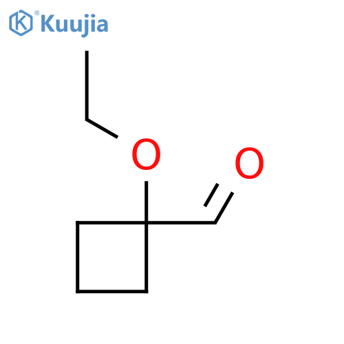 1-Ethoxycyclobutane-1-carbaldehyde structure