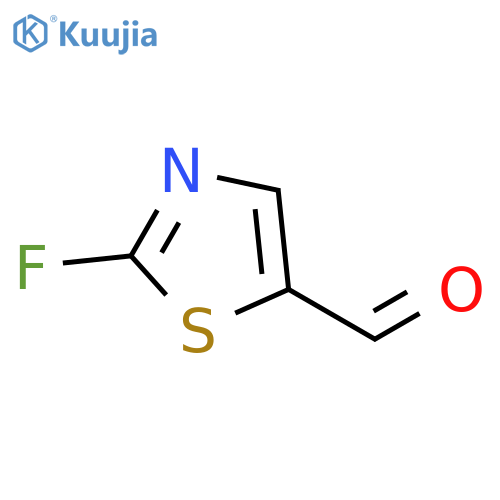 5-Thiazolecarboxaldehyde, 2-fluoro- structure