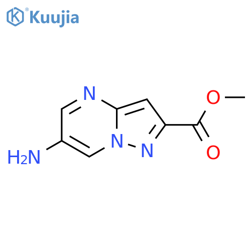 Methyl 6-aminopyrazolo[1,5-a]pyrimidine-2-carboxylate structure
