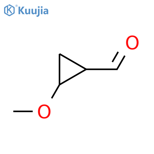 2-Methoxycyclopropanecarbaldehyde structure