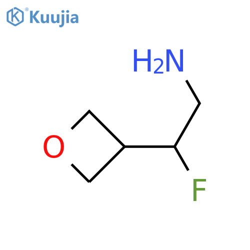 2-fluoro-2-(oxetan-3-yl)ethan-1-amine structure