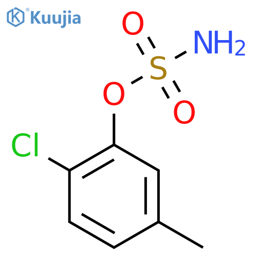 2-Chloro-5-methylphenyl sulfamate structure
