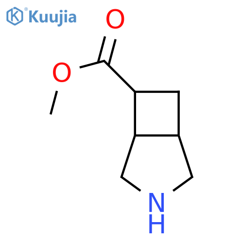 Methyl 3-azabicyclo[3.2.0]heptane-6-carboxylate structure