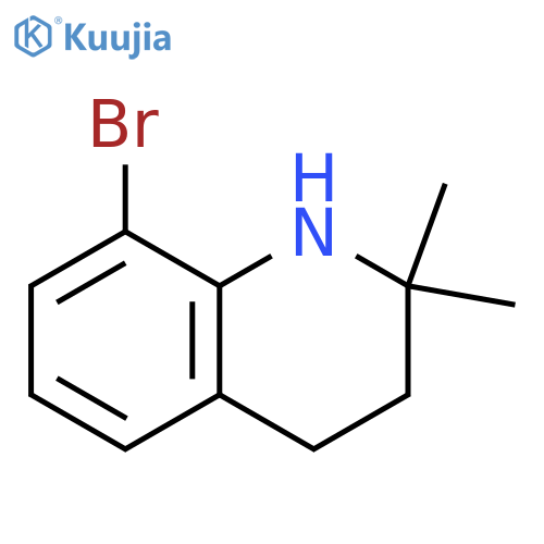 8-bromo-2,2-dimethyl-3,4-dihydro-1H-quinoline structure