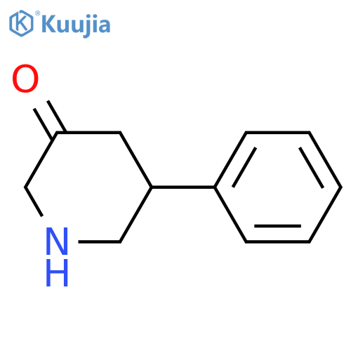 5-Phenylpiperidin-3-one structure