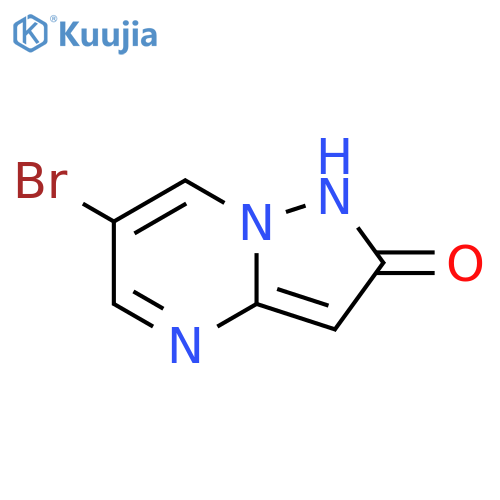Pyrazolo[1,5-a]pyrimidin-2(1H)-one, 6-bromo- structure